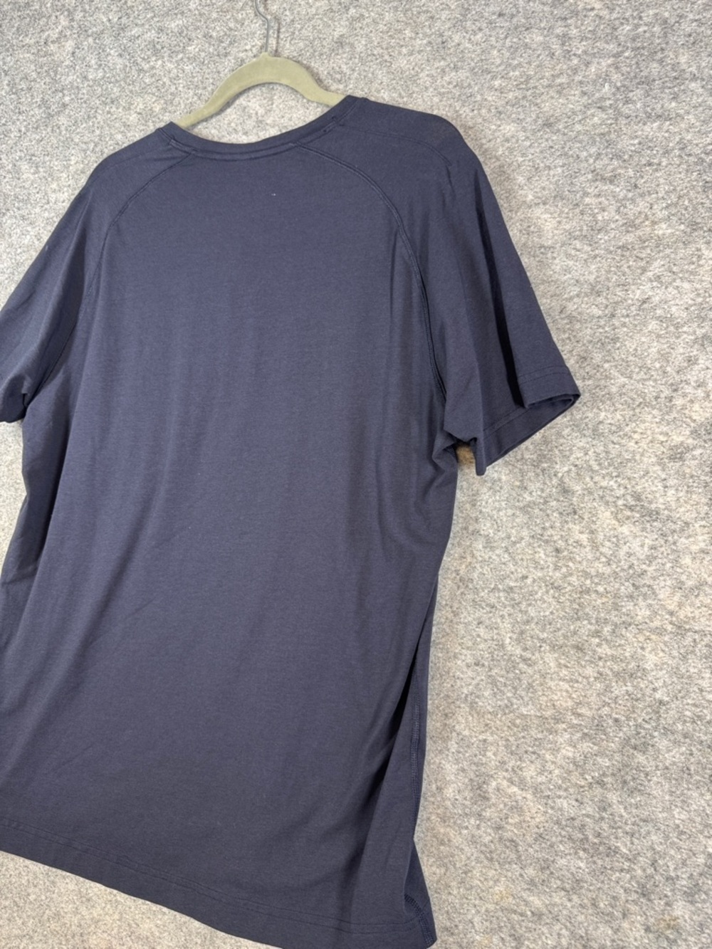 Public Rec Navy Pima Cotton Tencel Short Sleeve Henley Shirt Top Size XL Casual - Picture 12 of 13